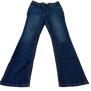 Wrangler Women's Dark Blue High Rise Bootcut Jeans Size 12/32